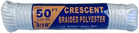 #6 or #7 Synthetic Crescent Clothesline available in 50' and 100' hanks