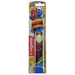 COLGATE SPIDER-MAN - Spiderman - Kinderzahnb�rste - extra soft - f�r Jungen - Batteriebetriebene Zahnb�rste - Batterie-Zahnb�rste f�r eine gr�ndliche Reinigung der Z�hne - limitierte Edition - So macht das Z�hneputzen richtig Spa�! - Ideal f�r kleine Spiderman`s! - Eine tolle Geschenkidee!!!