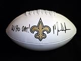 MARK INGRAM SIGNED AUTOGRAPHED FOOTBALL NEW ORLEANS SAINTS COA + HOLOGRAM