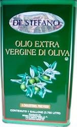 Di Stefano Italian Extra Virgin Olive Oil, 3.8 Liter, Italy