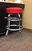 Commercial Grade Red 30 Inch Restaurant Swivel Bar Stool (0-1952RED)
