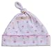Rose Print Knotted Baby Hat