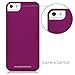 CaseCrown Lux Glider Case, Perfect Fit & Soft Interior, for iPhone 5 / 5S / SE (Purple Amethyst)