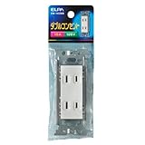 ELPA ダブルコンセント EW-1102HN 【まとめ買い5セット】