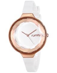 RumbaTime Womens 19152 Orchard Gem Analog Display Japanese Quartz White Watch