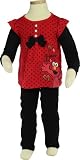 Sesame Street Baby-Girls Infant Polka Dot Elmo Pant Set