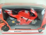 New Ray Die-Cast Ducati Casey Stoner NO.27 Motorcycle Replica 1:12 Scale Red