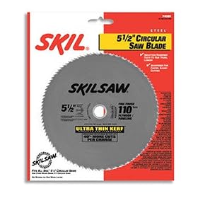 Skil 5-1/2" 110-Tooth Steel Circular Saw Blade 74501