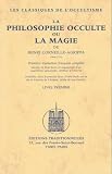 Philosophie occulte ou La magie, livre premier