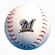 Milwaukee Brewers Children/Baby Team Ball MLB Baseball