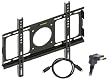 Pyle Mega Tilted Wall Mount & Cable Package for Home/Office/Schools/Public -- PSW448F 23" to 36" Flat Panel TV Wall Mount + PHDMRT6 6Ft. Horizontal Swivel High Definition HDMI Cable With Heavy-Duty Fiber Shielding.