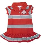 Ohio State Little Girls Rugby Dress (Size 12 months)