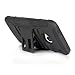 Maxboost HTC One Case (M7) Shell Holster Combo - Dual Layered Protective Case for HTC One M7 with Kick-Stand Belt Clip Holster - Fits HTC One M7, HTC M7 2013 Release 4.7 Inch