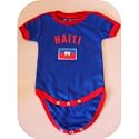 HAITI BABY BODYSUIT 100%COTTON.NEW.FOR 18 MONTHS