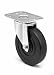 ER Wagner Light-Medium Duty Plate Swivel Caster 3 Inch Polyolefin Wheel 210 lbs Load ...