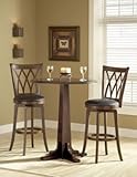 Round Pub Table With Mansfield Swivel Bar Stools