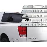 All Sales 11004P Polished Finish Third Brake Light Cover for Nissan by All Sales