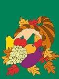 Decorative Cornucopia Nylon Flag
