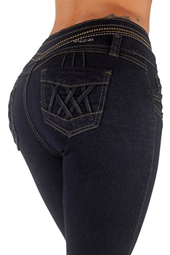 Style G536- Colombian Design, High Waist, Butt Lift, Levanta Cola, Skinny Jeans