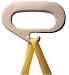 Ergonomically designed Transfers stress center from your hands to the holder Fits easily into purse or pocket Strong, lightweight plastic