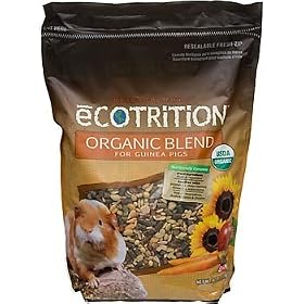 8 in 1 Ecotrition Organic Guinea Pig Food 4 lbs.