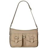 Xhilaration Small Top-Zip Bag - Tan/ Natural