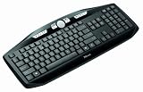 Trust Xpress multimedia Tastatur schnurlos schwarz (deutsches Tastaturlayout, QWERTZ)