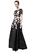 Joy EnvyLand Women Lace A Line Tunic Full Length Maxi Evening Prom Party Dress