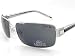New Lacoste LA 12404 LA12404 SL Sunglasses 64-16-120 Faded Grey Silver/Black Frame