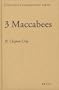 3 Maccabees (Septuagint Commentary Series)