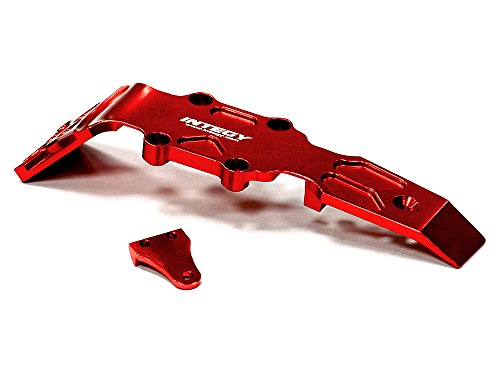 Integy RC Hobby T3433RED Billet Machined Front Skid Plate for 1/16 Traxxas E-Revo, Slash VXL, Summit