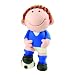 from Creative Party Creative Party Blue Footballer Cake Topper Model CD002B
