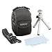 Sony ACC-SHA Accessory Kit For Cybershot [Contains Mini Tripod, Cleaning Kit, LCS-CFR Carry Case]