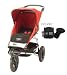 Mountain Buggy Urban Single Elite Stroller in Red