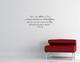 See, I lay a stone in zion Vinyl wall quotes stickers sayings home art decor decal