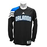 Orlando Magic adidas White On-Court Long Sleeve Shooting Shirt