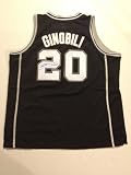 San Antonio Spurs MAUN GINOBILI Signed Autographed Jersey COA
