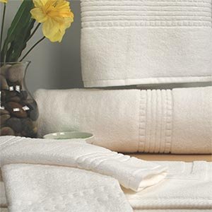 Riegel MicroCotton Hotel Collection 100% Cotton Wash Cloths 13X13 White (Set of 12)