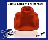 Produkt-Bild: Schaltmanschette Schaltsack f&uuml;r FIAT SEICENTO 98-09 Leder Leder: rot