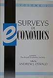Surveys in economics