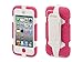 Griffin Pink/White Heavy Duty Survivor All-Terrain Case + Belt Clip for iPod touch (4th gen.)