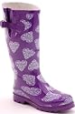 EyeCatchShoes - Wellington Seline Heart Wellies