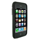 (Black Skin) Soft Rubber Silicone Skin case cover Apple iPhone 3G /3G S + screen protector fits iPhone 3G / iPhone 3GS 8gb, 16gb, 32gb