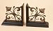 Tuscany Style Metal/Wood BOOKENDS Set of 2
