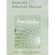 Student's Solutions Manual by Franklin Demana, Bert K. Waits, Gregory D. Foley, and Daniel Kennedy