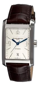 Baume & Mercier Men's 8822 Hampton Classic Automatic Silver Guilloche Dial Watch