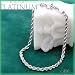 Karat Platinum 4.00MM Diamond Cut Rope Bracelet 8