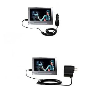 Essential Kit for the Archos 704 WiFi - includes Car and Wall Charger with Rapid Charge... by Gomadic for the Archos 704 WiFi