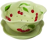 Welcome Home Brands Cherry Berry Bowl with Plate