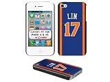 Apple iPhone 4 / 4S Jeremy Lin Blue Away Jersey Protective Case NY Knicks